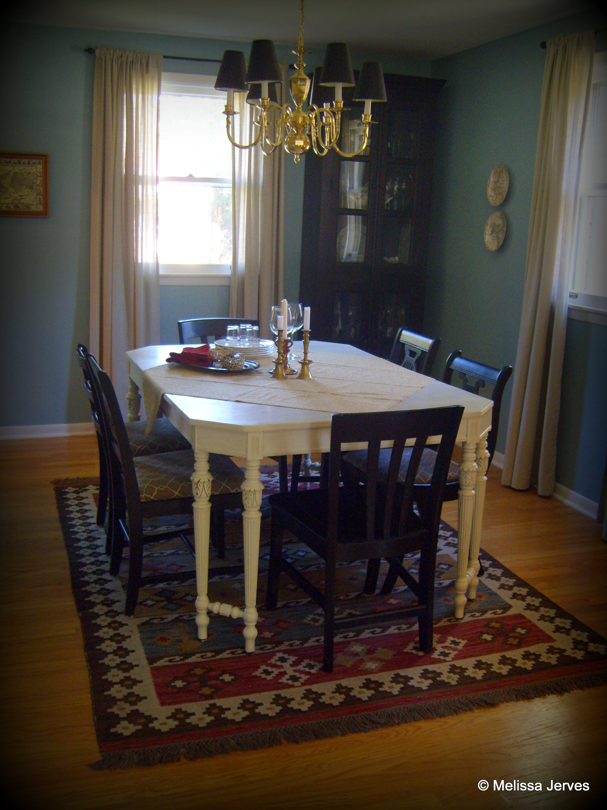 Chalk Paint Dining Room Table